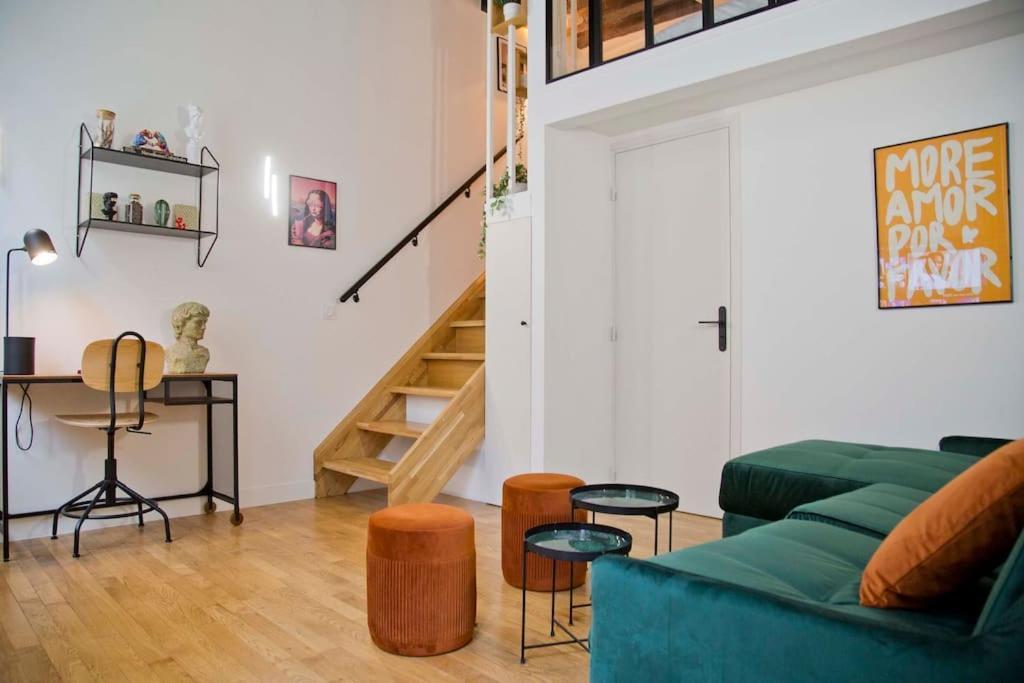 Modern Loft Saint Germain Luxembourg Odeon Appartement Parijs